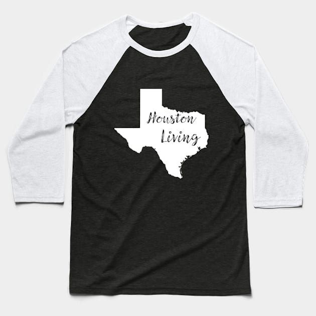 Houston Living Baseball T-Shirt by InTrendSick
